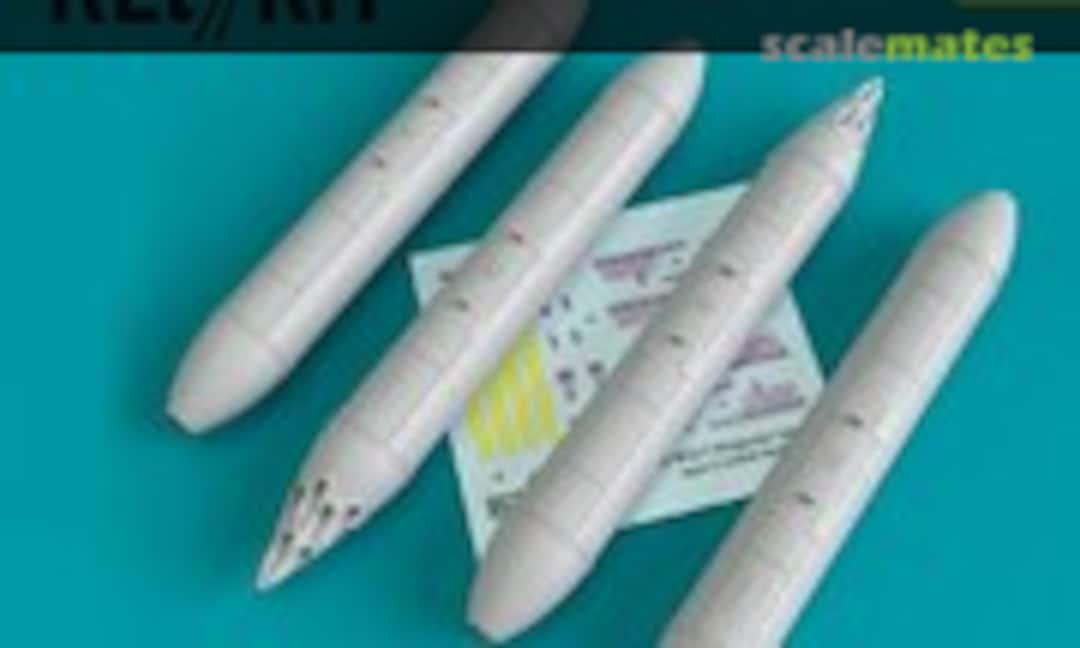 1:32 SUU-7 dispenser type 2 4 pcs F-4, F-100, F-105, A-7, Canberra Mk.20 (ResKit RS32-0297) RS32-0297