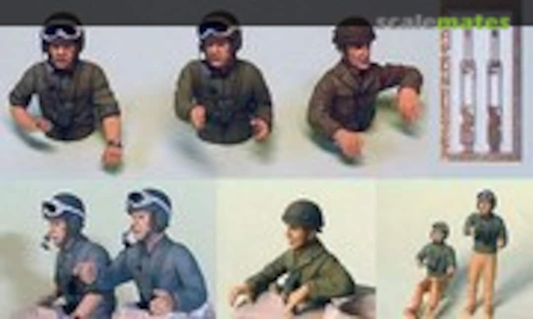 1:35 Equipage Troupes Blindées france 1960-1980 (Azimut 35701) 35701