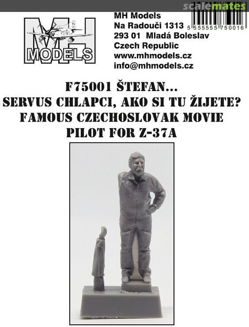 Boxart Štefan... Servus chlapci, ako si tu žijete? F75001 MH Models Boxart Štefan... Servus chlapci, ako si tu žijete? F75001 MH Models