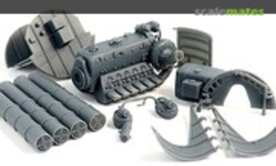 1:48 Heinkel He 219 engine DB603 COMPARTMENT (Tecnikit 219) 219