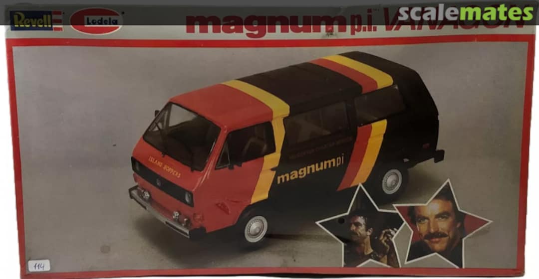 Boxart Magnum p.i. Vanagon 7328 Revell/Lodela Boxart Magnum p.i. Vanagon 7328 Revell/Lodela
