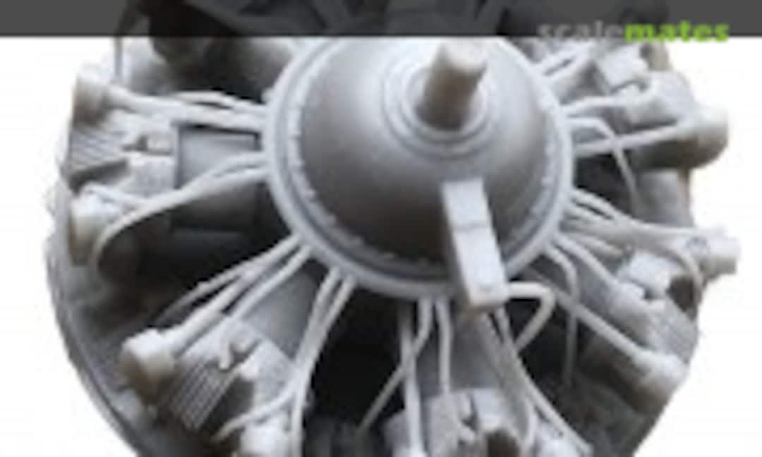 1:48 FAST-FIX R-2600 Detailed Radial Engine Front (Resin 2 Detail RFF48052) RFF48052