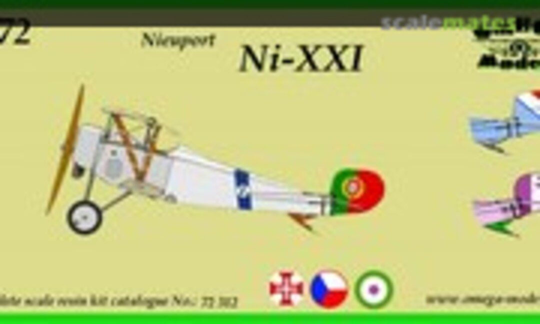 1:72 Nieuport Ni-XXI (Omega Models 72312) 72312
