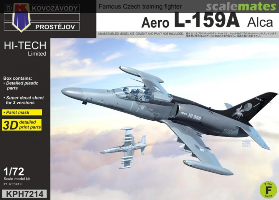 Boxart Aero L-159A Alca KPH7214 Kovozávody Prostějov