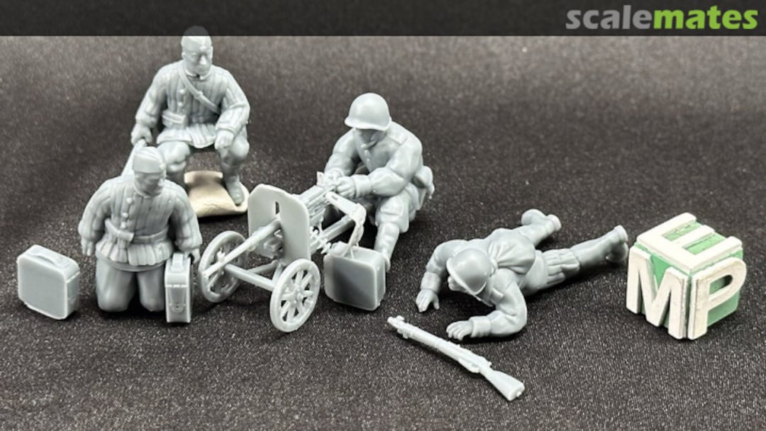 Contents Soviet soldiers with CKMem SG-43 - WWII 56200107 EMP3d Contents Soviet soldiers with CKMem SG-43 - WWII 56200107 EMP3d