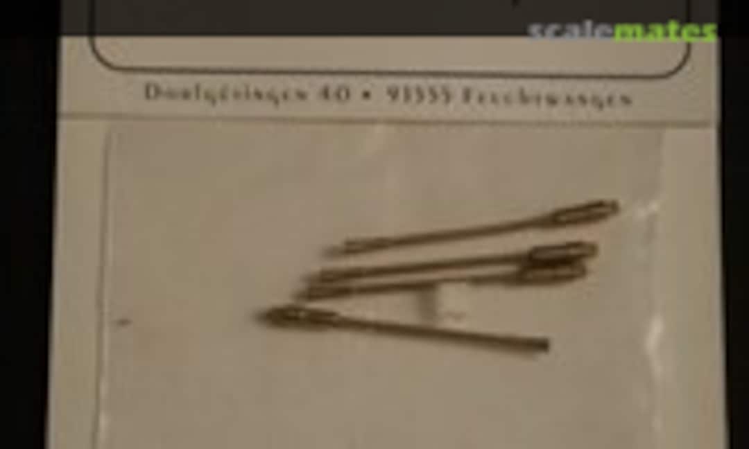 1:35 Metall-Rohre für 2 cm zum Flak 38 (New Connection Models NC3517) NC3517