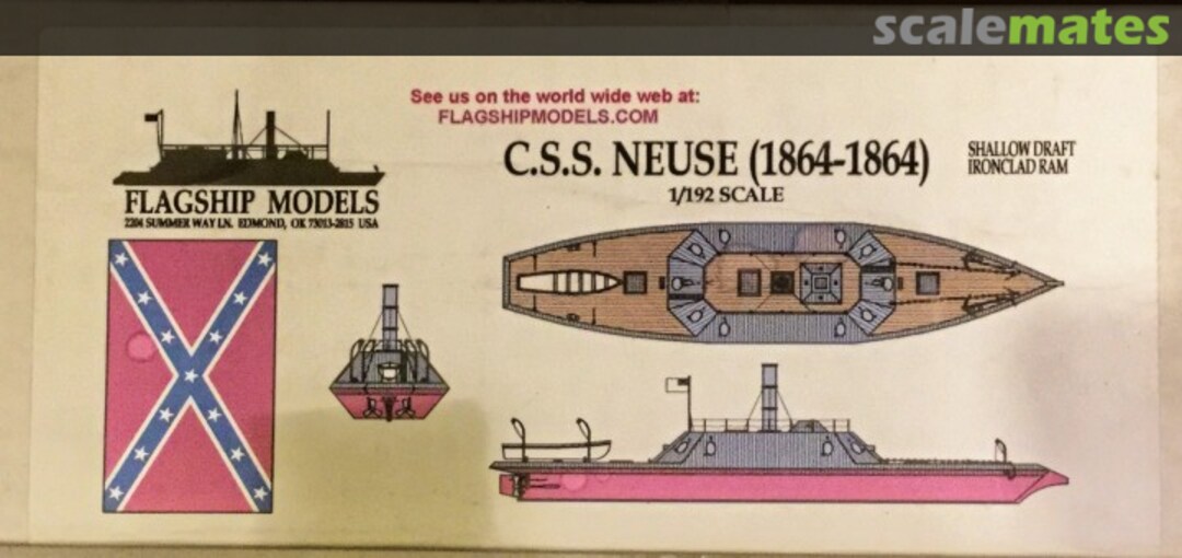 Boxart C.S.S. Neuse (1864-1864) FM19226 Flagship Models Boxart C.S.S. Neuse (1864-1864) FM19226 Flagship Models