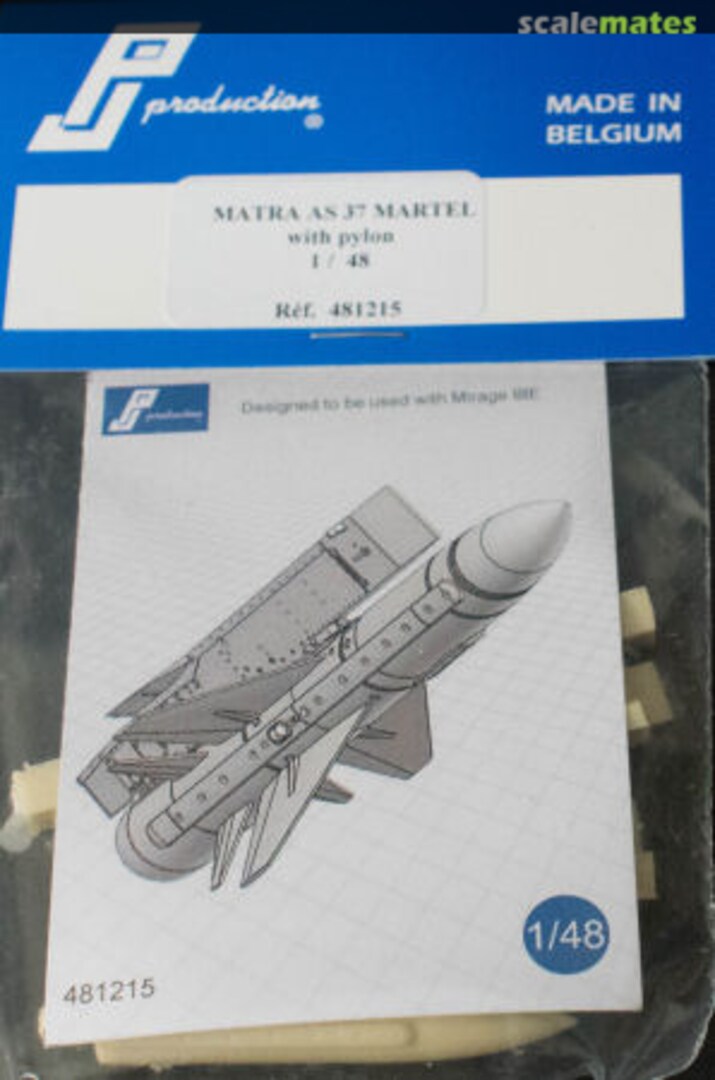 Boxart MATRA AS 37 MARTEL 481215 PJ Production Boxart MATRA AS 37 MARTEL 481215 PJ Production