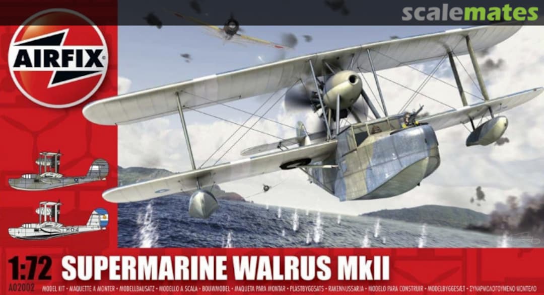 Boxart Supermarine Walrus Mk.II A02002 Airfix Boxart Supermarine Walrus Mk.II A02002 Airfix