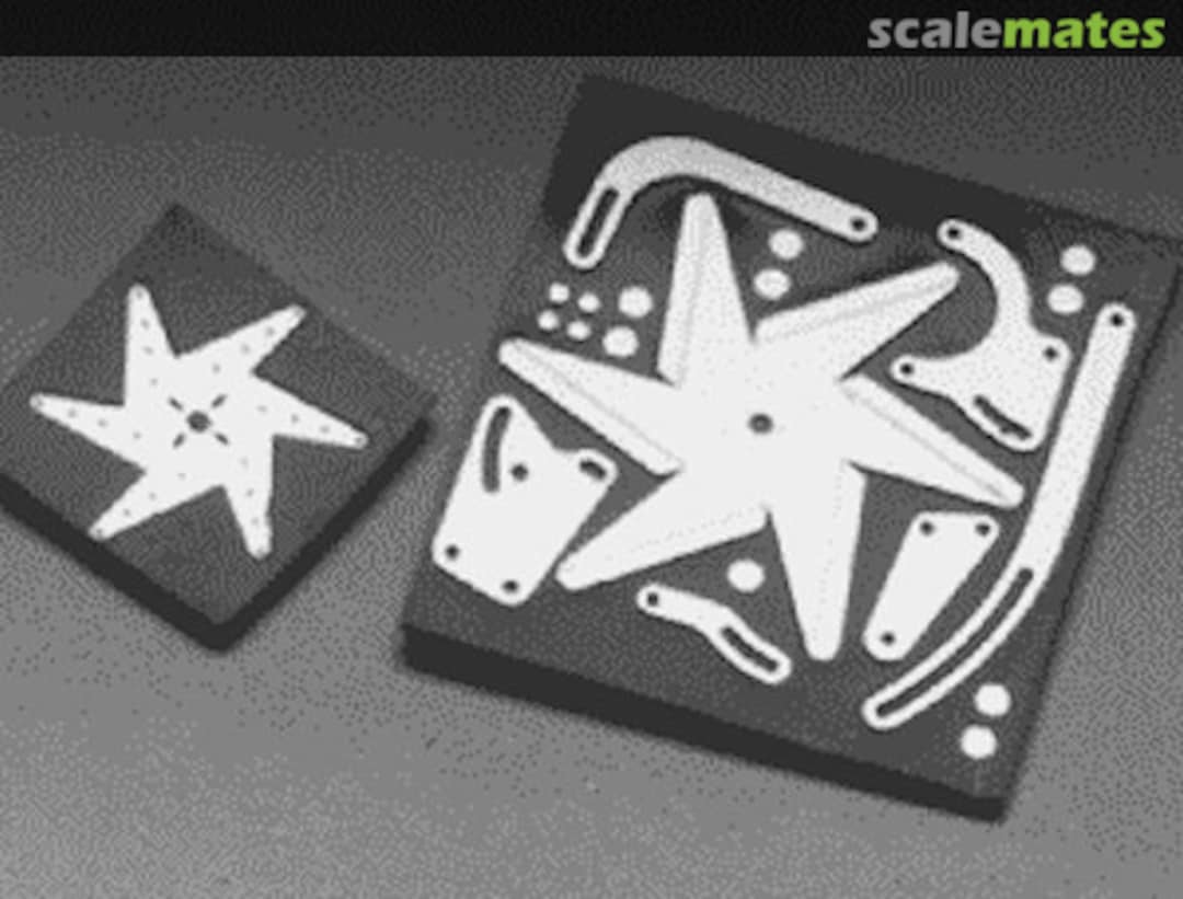 Boxart Flex Fan 17" w/Brackets (Photo Etched) MCG-610 The Model Car Garage Boxart Flex Fan 17" w/Brackets (Photo Etched) MCG-610 The Model Car Garage