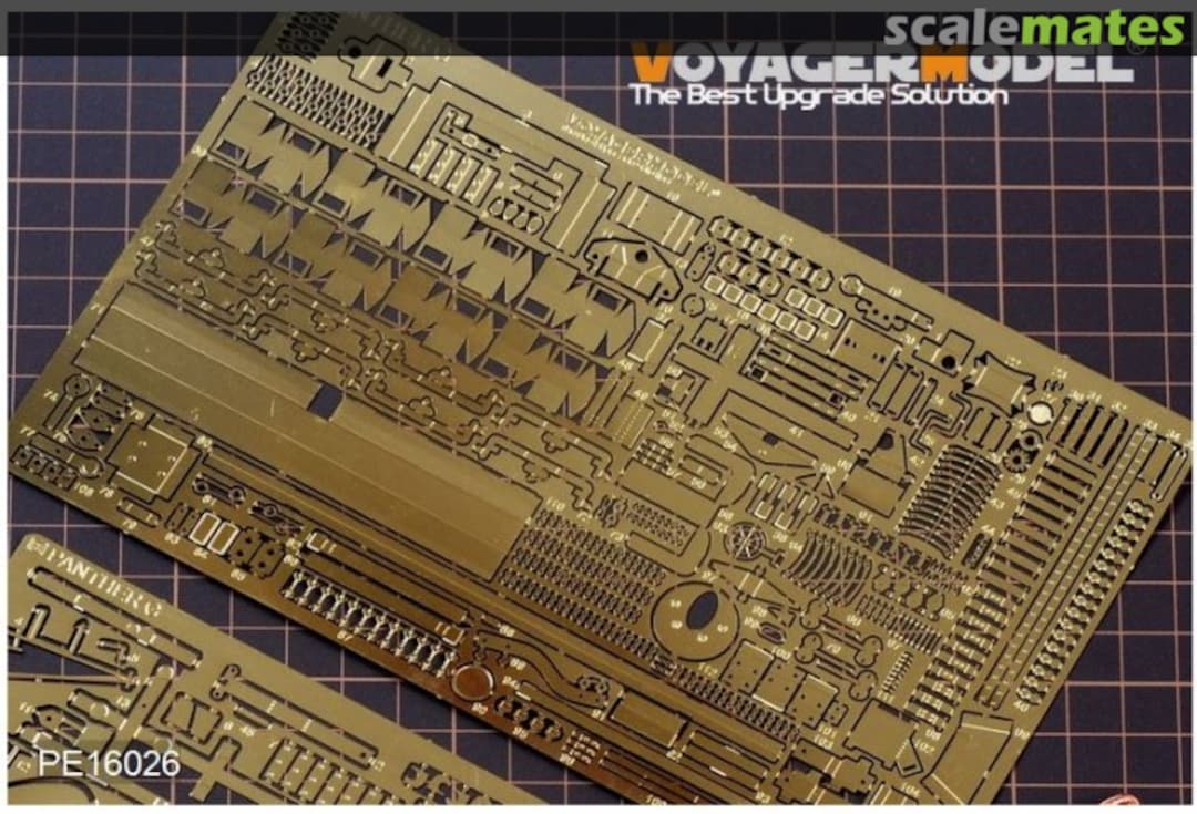 Boxart WWII German Panther G Basic Upgrade Set PE16026 Voyager Model