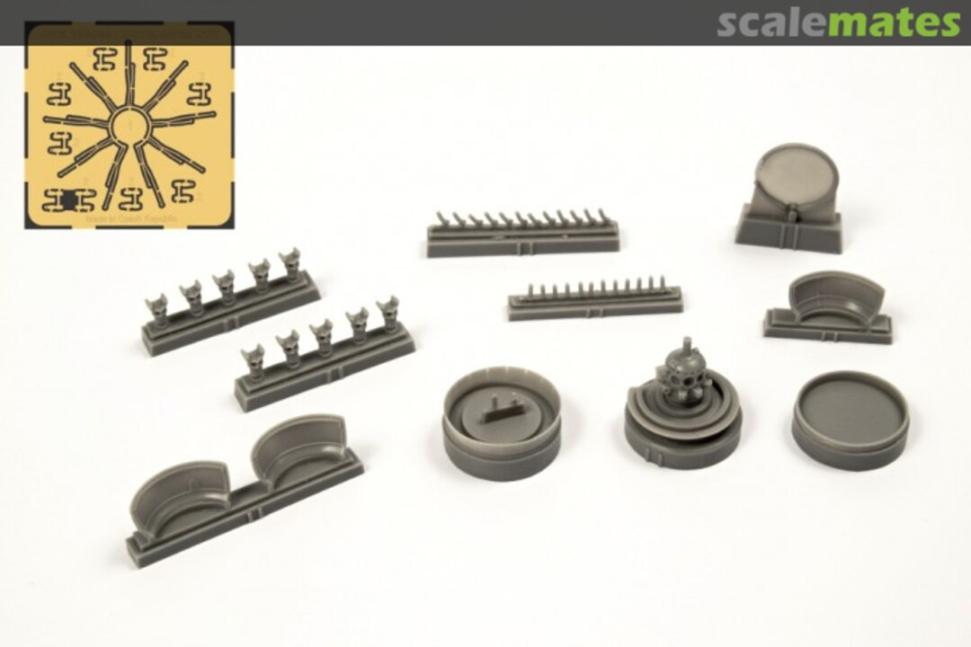 Boxart Boeing B-17G Engine Set 7385 CMK Boxart Boeing B-17G Engine Set 7385 CMK