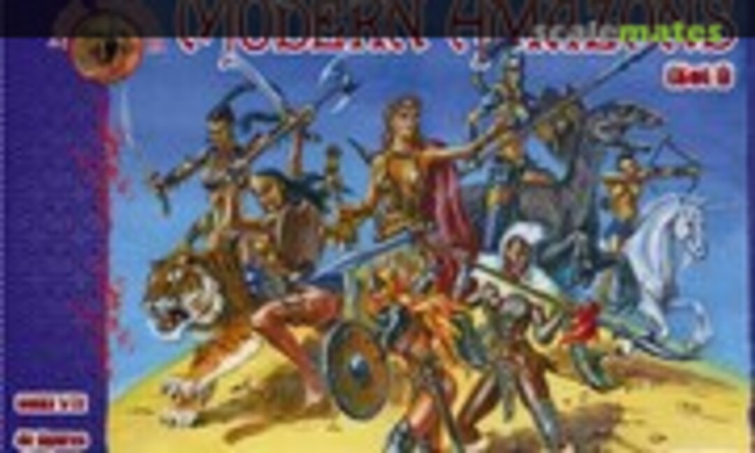 1:72 Modern Amazon Figures (40) (Alliance ALL72025) ALL72025