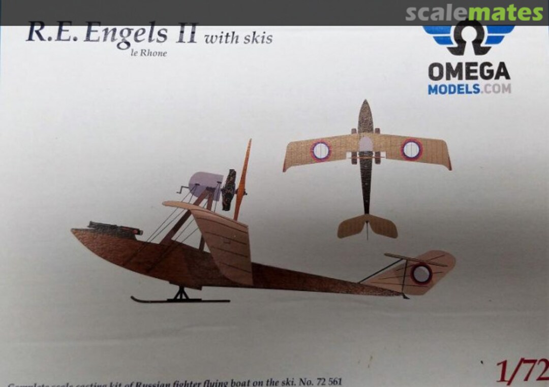 Boxart R. E. Engels II 72561 Omega Models Boxart R. E. Engels II 72561 Omega Models