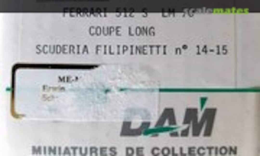 Ferrari 512 S Filipinetti (DAM 062)