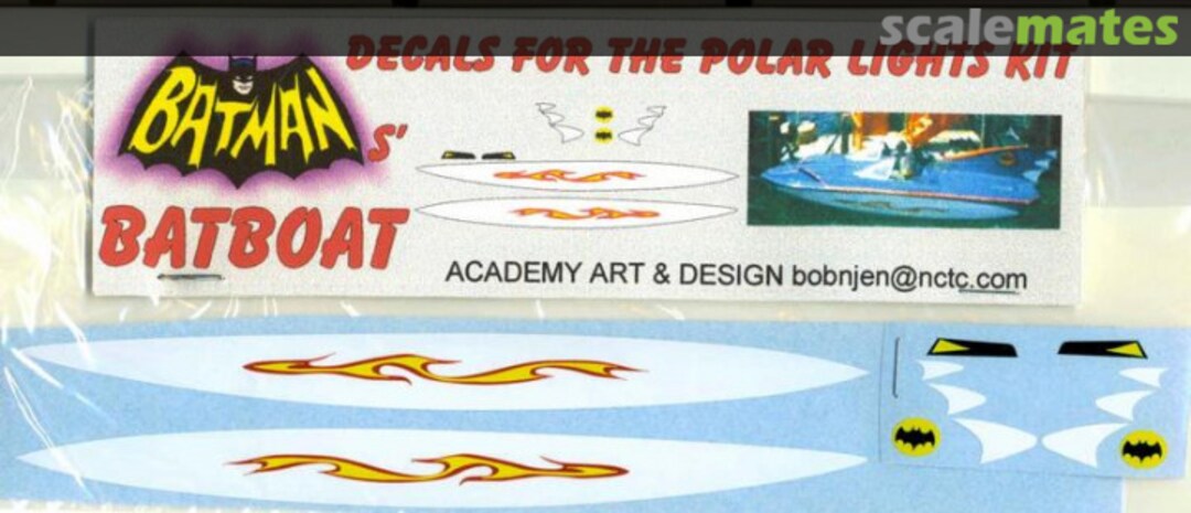 Boxart Batboat Decals Academy Art & Design Boxart Batboat Decals Academy Art & Design