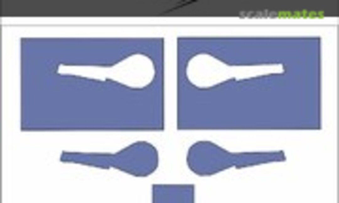 1:48 Wheel Bay Masks for Fw 190A-6,7,8,9 F-8 (Q-M-T M48028) M48028