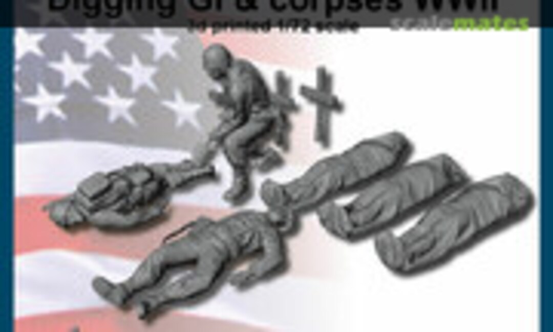 1:72 Digging GI & Corpses WWII (FC Model Trend 72419) 72419