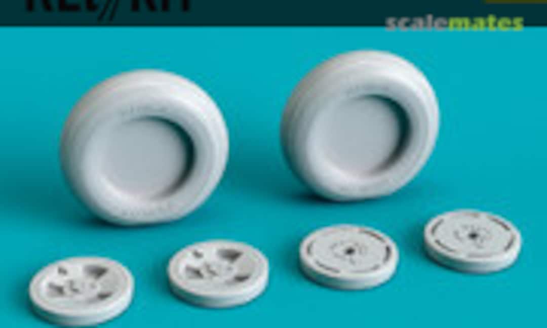 1:32 Spitfire - 3 spoke wheels set weighted (ResKit RS32-0298) RS32-0298