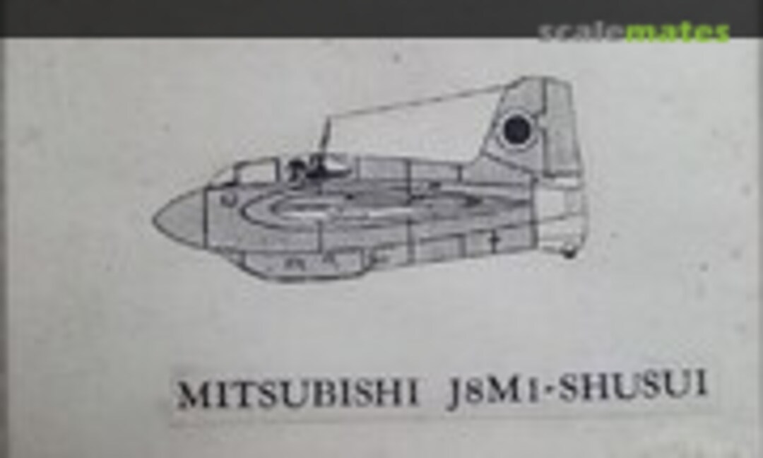 1:72 Mitsubishi J8M1 Shusui (Czechkit )