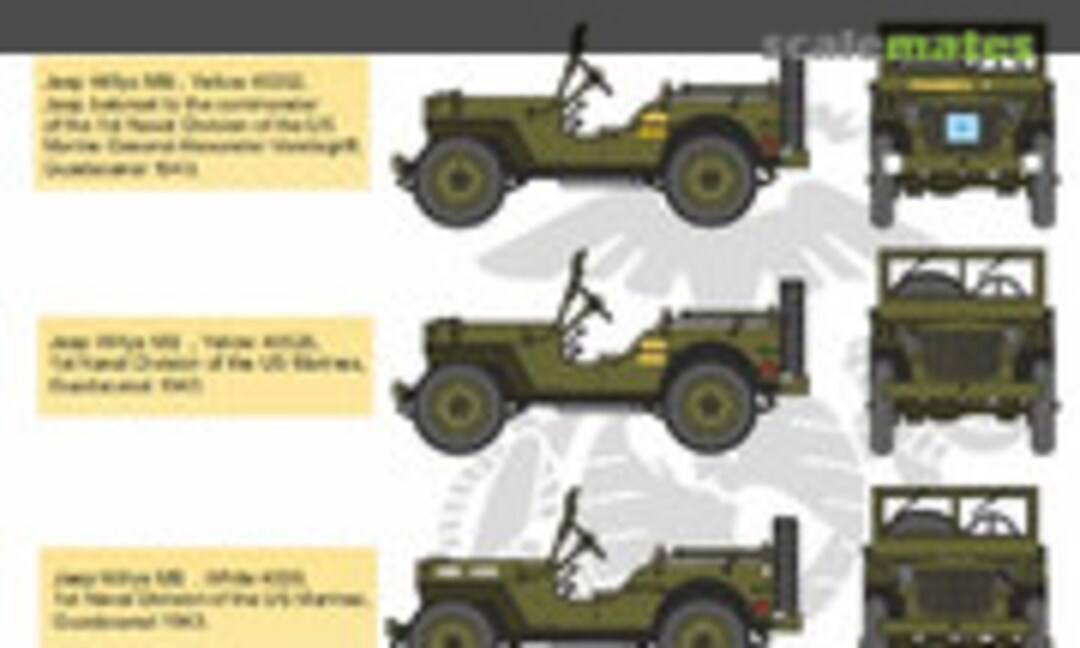 1:35 Jeep in the Battle of Guadalcanal 1943 (ASK HMDT 35058) HMDT 35058