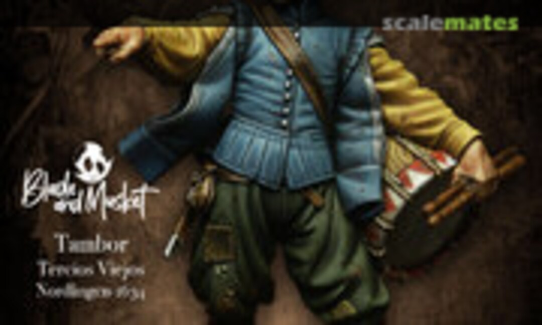 54mm Tambor Tercios Viejos Nordlingen 1634 (Blade and Musket None) None