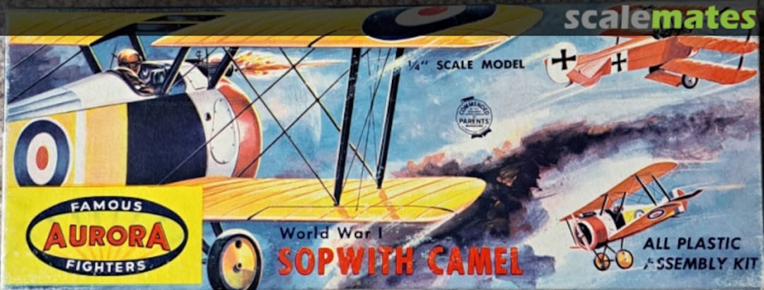 Boxart Sopwith Camel 102-79 Aurora Boxart Sopwith Camel 102-79 Aurora