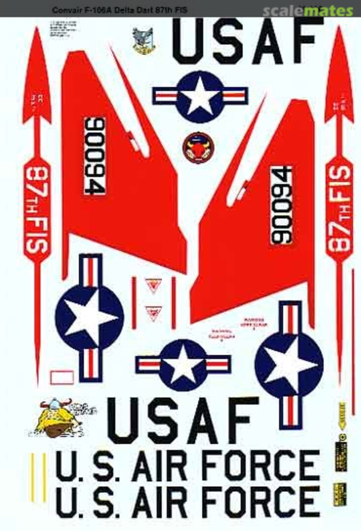 Boxart F-106A 48-988 Microscale Boxart F-106A 48-988 Microscale