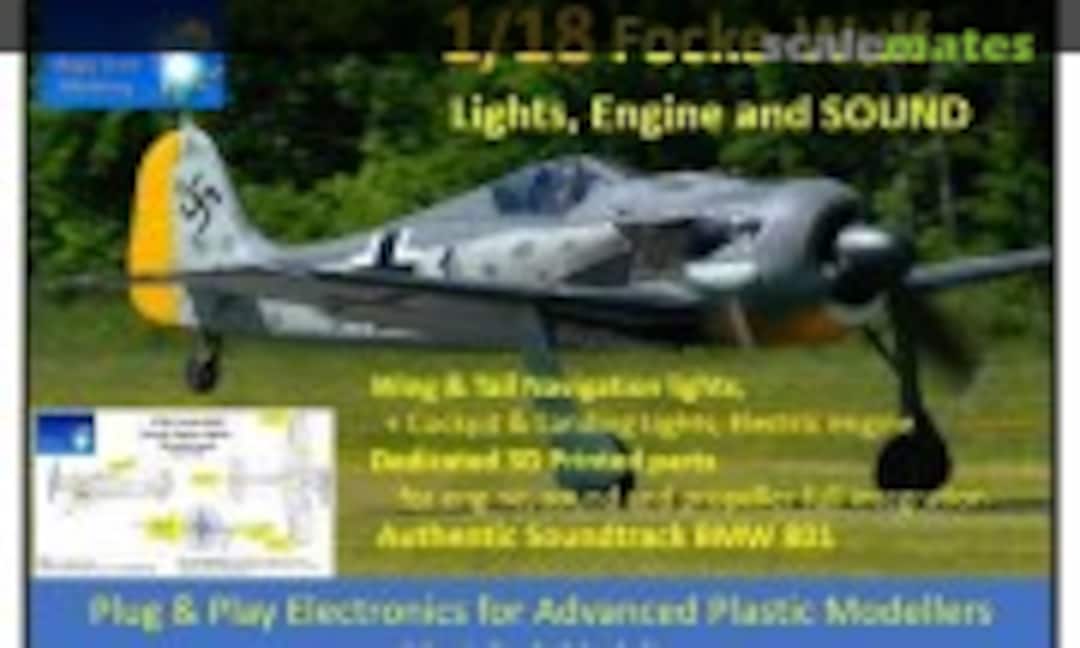 1:18 Fock-Wulf - Lighting, Engines and Sound (Magic Scale Modeling MSM-028) MSM-028
