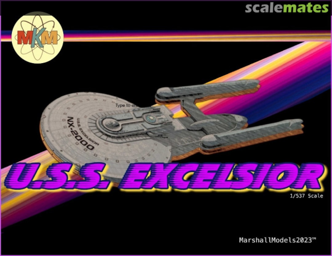 Boxart U.S.S. Excelsior mcmncc537 Marshall Models Boxart U.S.S. Excelsior mcmncc537 Marshall Models