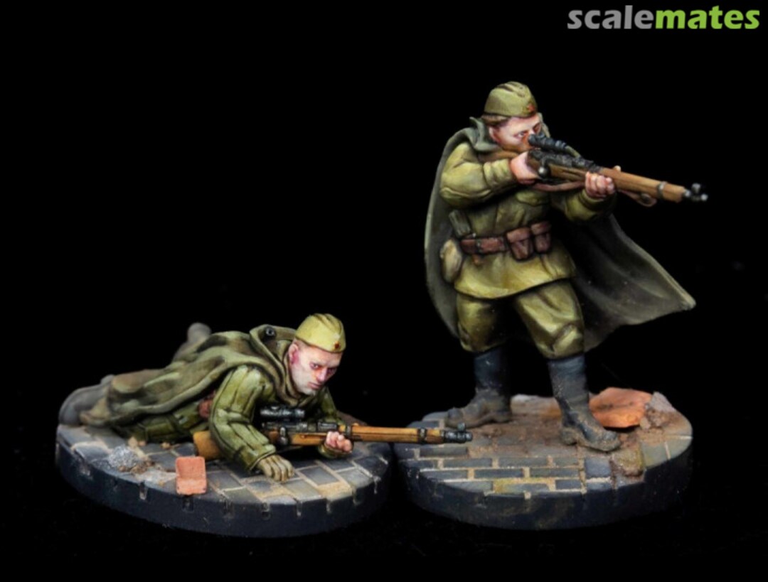 Boxart Soviet snipers - WWII 56200108 EMP3d Boxart Soviet snipers - WWII 56200108 EMP3d