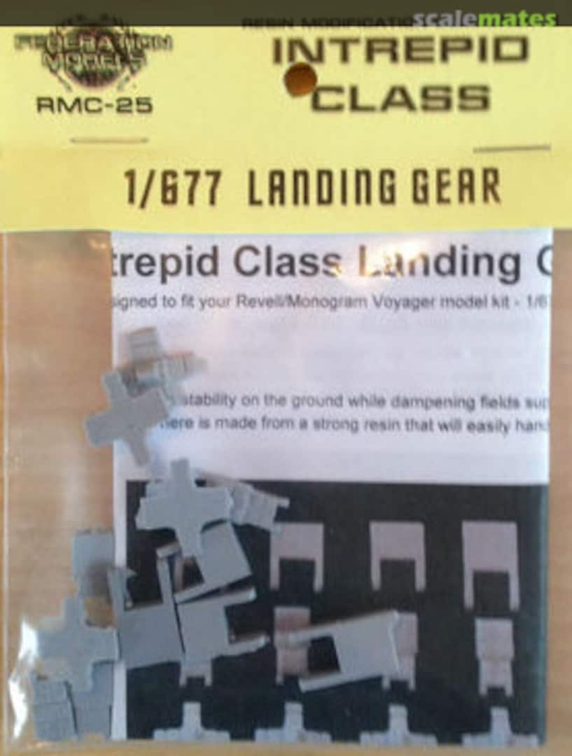 Boxart Landing gear for Intrepid-class RMC-25 Federation Models