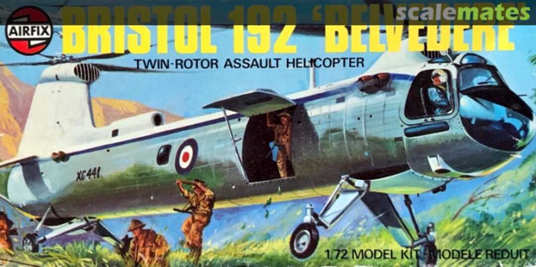 Boxart Bristol 192 'Belvedere' 03002-5 Airfix Boxart Bristol 192 'Belvedere' 03002-5 Airfix