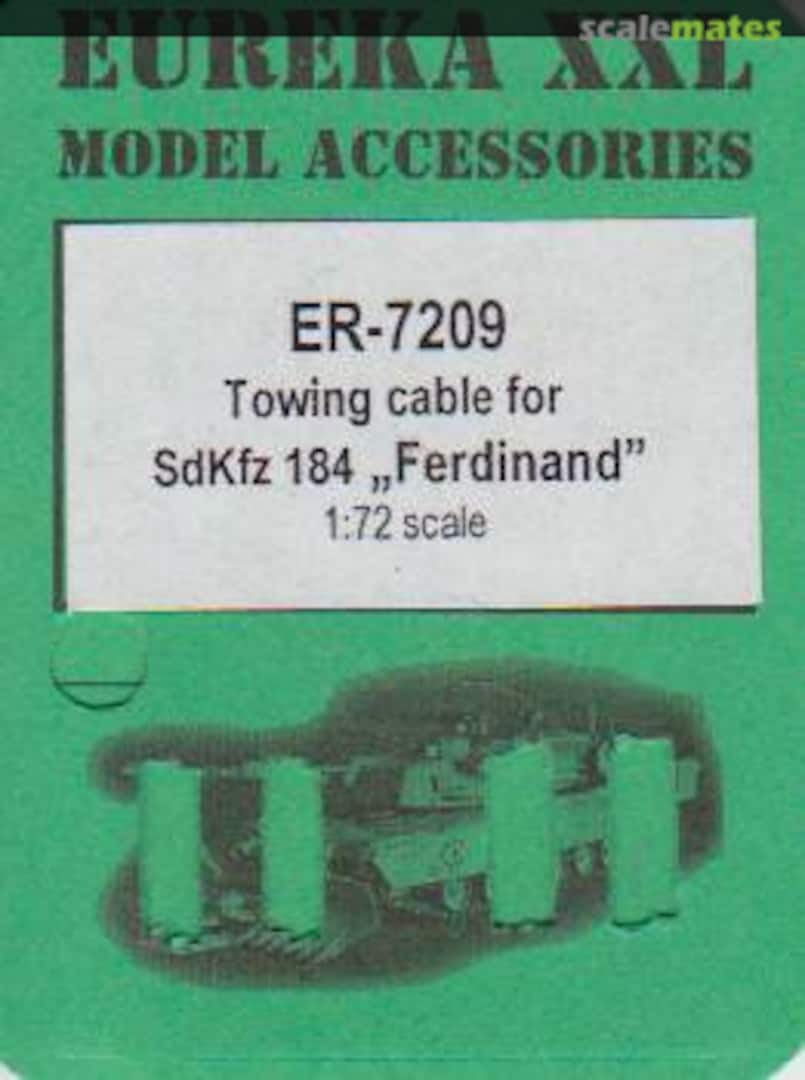 Boxart Towing cable for SdKfz 184 "Ferdinand" ER-7209 Eureka XXL Boxart Towing cable for SdKfz 184 "Ferdinand" ER-7209 Eureka XXL
