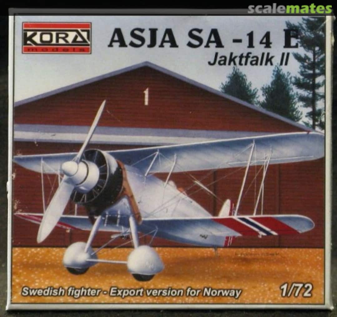 Boxart ASJA SA-14 E Jaktfalk II 7228 Kora Models