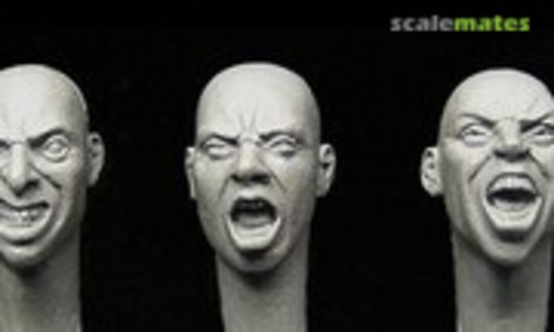 1:35 5 shouting heads - War Faces (Hornet & Wolf HH38) HH38