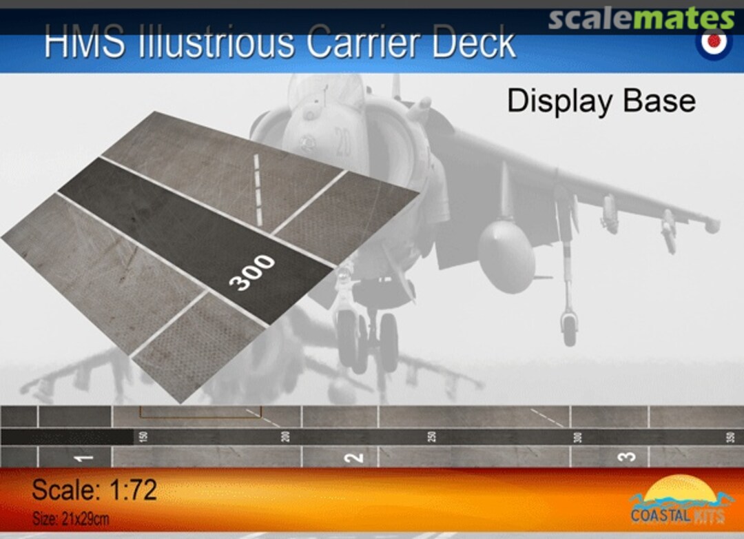 Boxart HMS Illustrious Carrier Deck CKS260-72 Coastal Kits Boxart HMS Illustrious Carrier Deck CKS260-72 Coastal Kits
