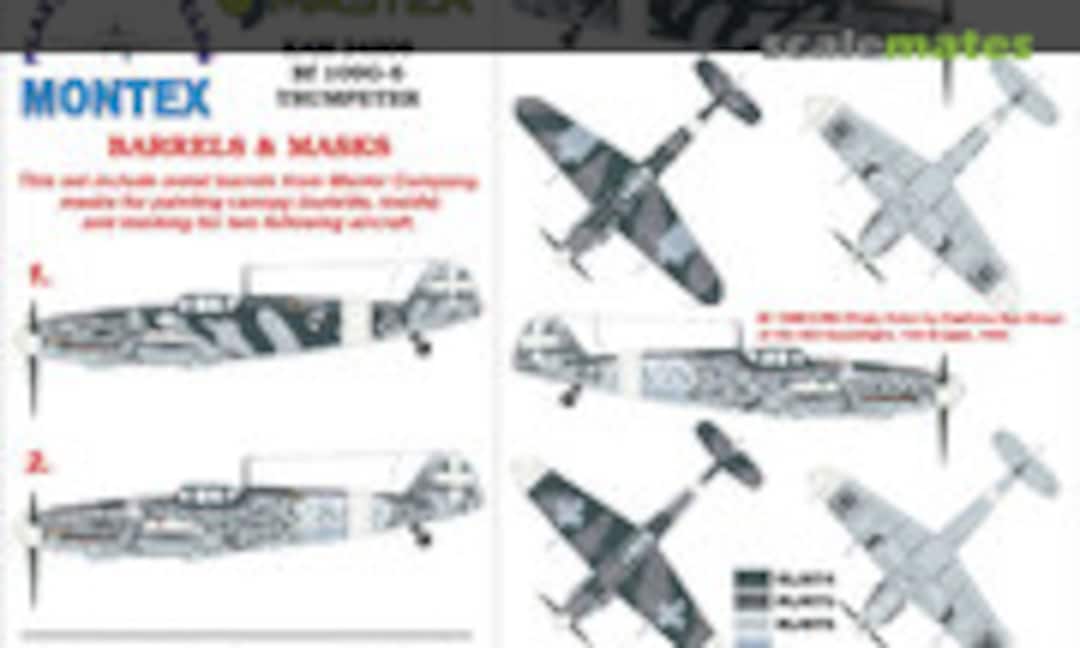 1:24 Bf 109G-6 (Italy) (Montex KAM24008) KAM24008