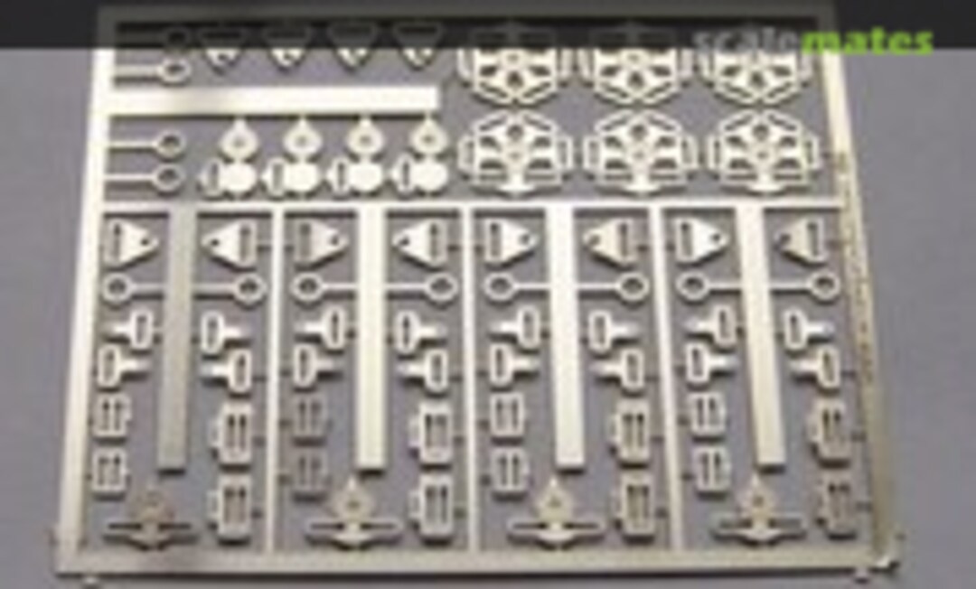 1:24 Seat Belt Buckles GT/Rally with Decals (seat belt color black) (Scale Production SPE24007c) SPE24007c