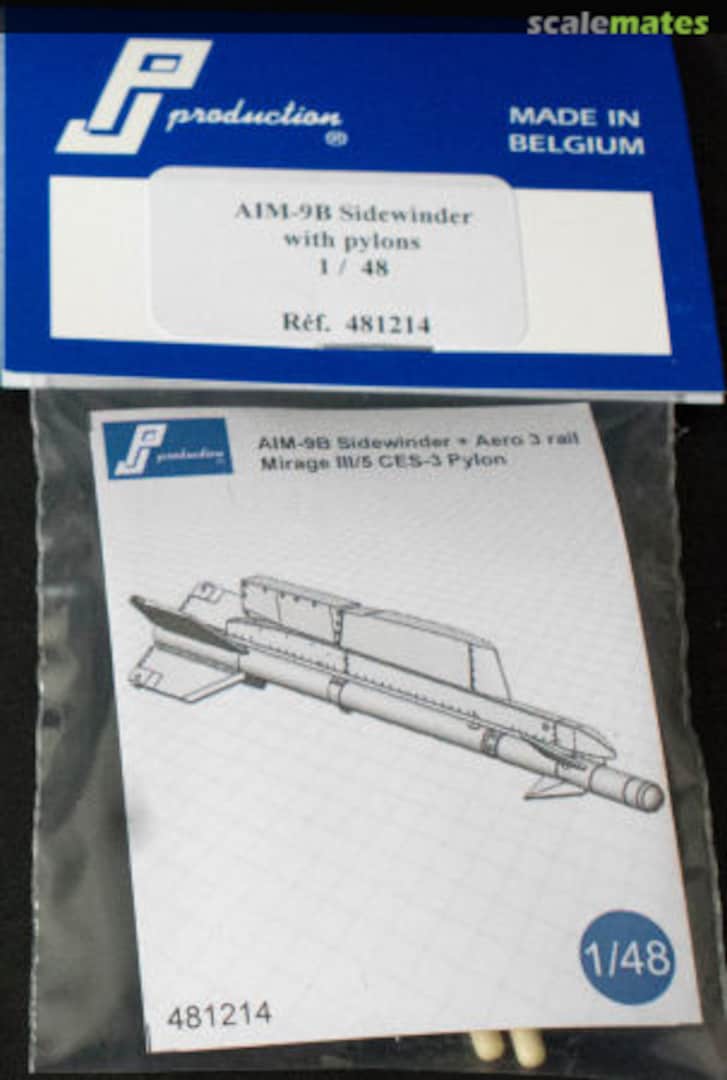Boxart AIM-9B Sidewinder 481214 PJ Production Boxart AIM-9B Sidewinder 481214 PJ Production