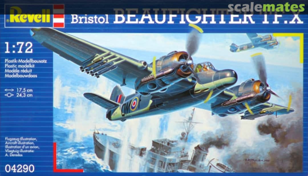 Boxart Bristol Beaufighter TF.X 04290 Revell Boxart Bristol Beaufighter TF.X 04290 Revell