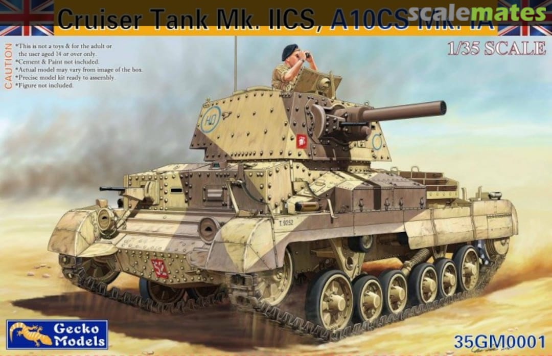 Boxart Cruiser Tank A10 Mk.IA CS 35GM0001 Gecko Models Boxart Cruiser Tank A10 Mk.IA CS 35GM0001 Gecko Models