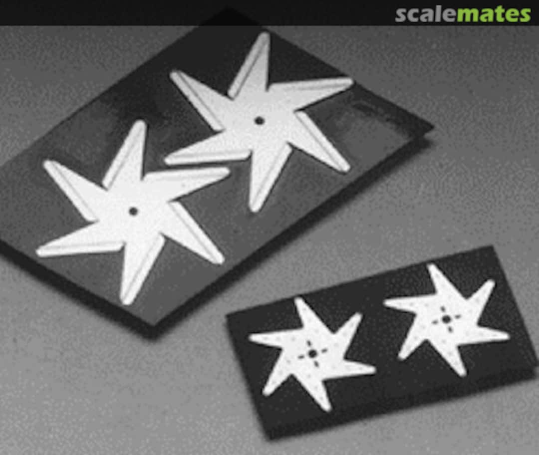 Boxart Flex Fans 15" (2pk) (Photo Etched) MCG-611 The Model Car Garage