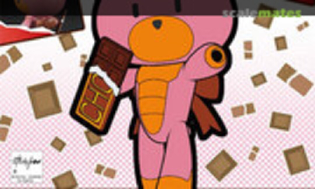 1:144 Petit'Gguy Bitter-Sweet-Brown &amp; Chocolate (Bandai 0214453)