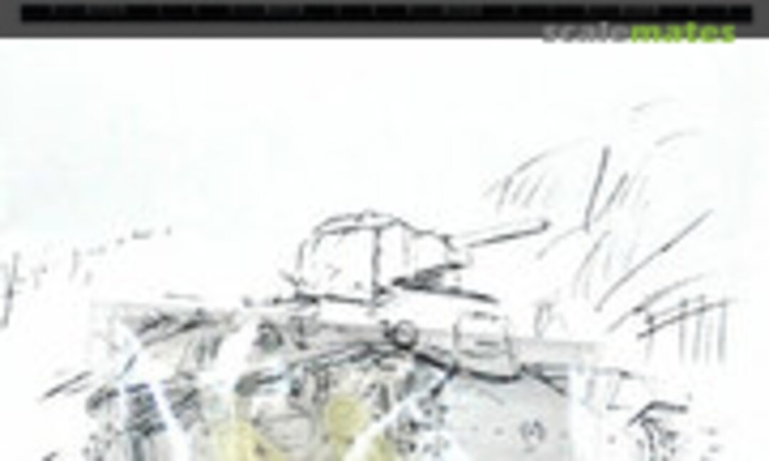 1:144 Type 97 Light Armored Vehicle (Te-Ke) (Kami de Korokoro 105) 105