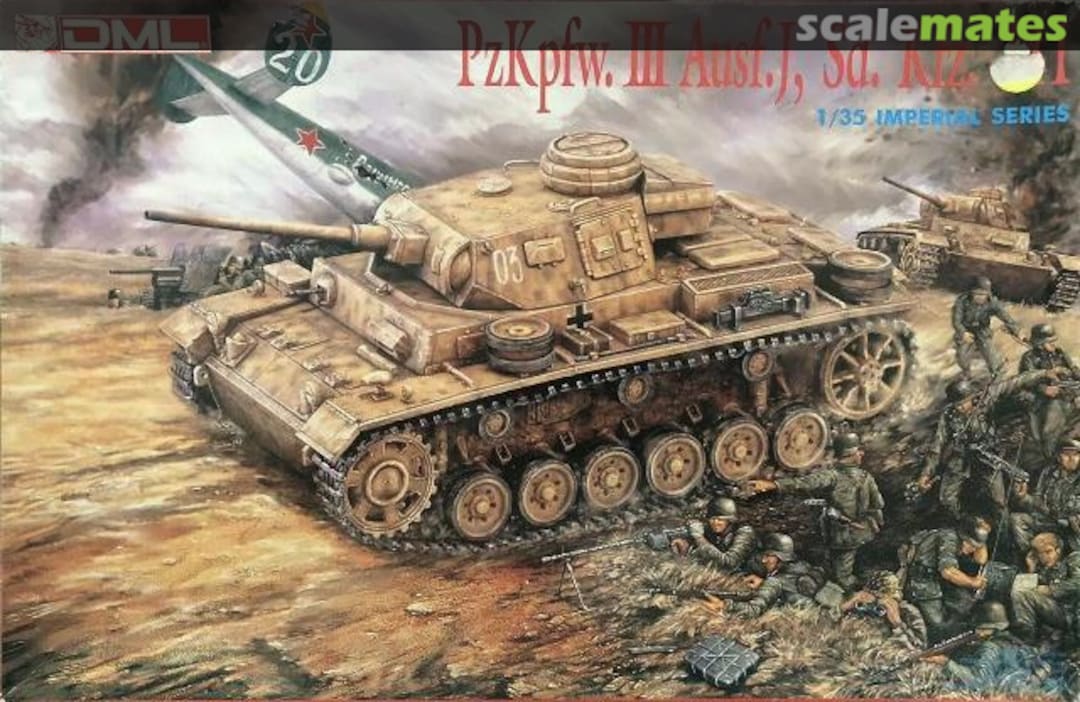 Boxart PzKpfw. III Ausf. J, Sd. Kfz. 141 9011 DML Boxart PzKpfw. III Ausf. J, Sd. Kfz. 141 9011 DML