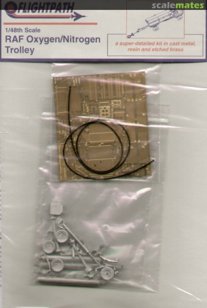 Boxart RAF Oxygen and Nitrogen Trolley FP-48-070c Flightpath Boxart RAF Oxygen and Nitrogen Trolley FP-48-070c Flightpath