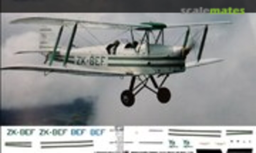1:72 DH82a Tiger Moth ZK-BEF (Oldmodels Decals OMD1318B) OMD1318B