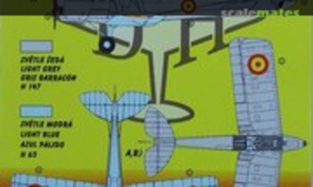 1:72 De Havilland DH.82A Tiger Moth (Kora Models DEC72302) DEC72302