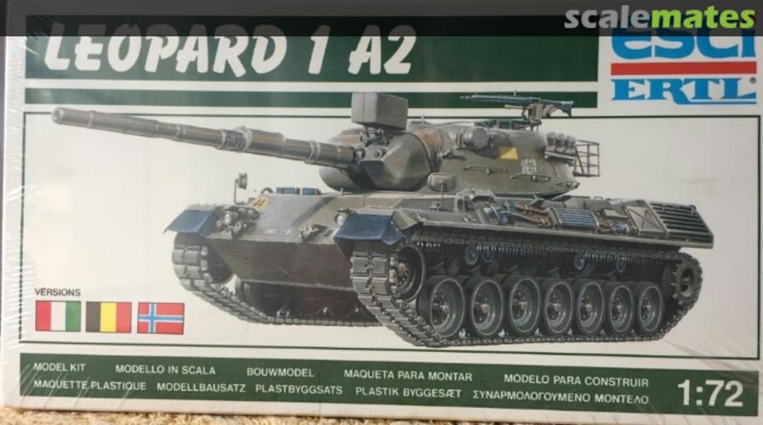Boxart Leopard 1 A2 8301 ESCI/ERTL Boxart Leopard 1 A2 8301 ESCI/ERTL